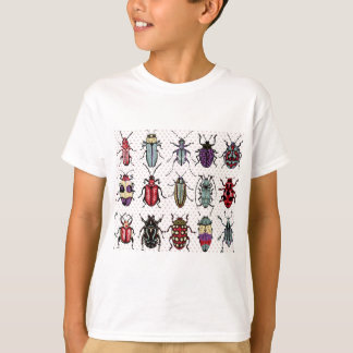 Kleurrijke hoezen t-shirt