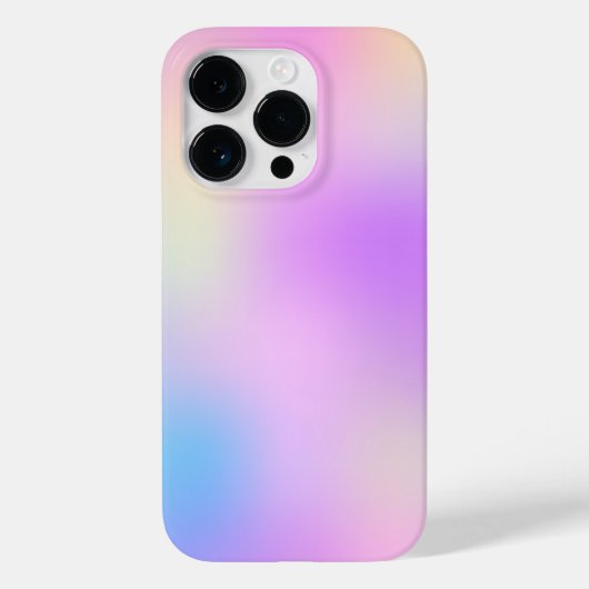 Kleurrijke holografische achtergrond Case-Mate iPhone case (Achterkant)