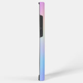 Kleurrijke holografische achtergrond samsung galaxy hoesje (Rechterkant)