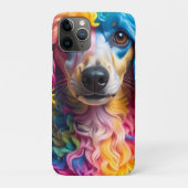 Kleurrijke Hond Case-Mate iPhone Case (Achterkant)