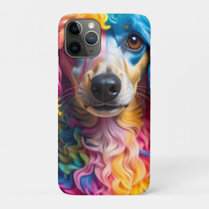 Kleurrijke Hond Case-Mate iPhone Case