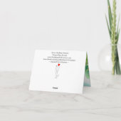 Kleurrijke hond en kat adoptie Wenskaart Kaart (Achterkant)