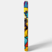 Kleurrijke honden Case-Mate iPhone case (Achterkant / Links)