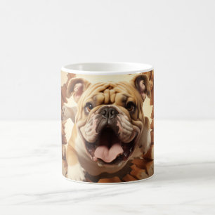 Kleurrijke Honden Kunst• Kunststijl voor hondenlie Koffiemok