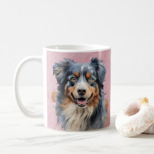 Kleurrijke Honden Kunst, Voor Hondenliefhebbers Me Koffiemok