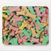 Kleurrijke hondenbottraktaties muismat (Voorkant)