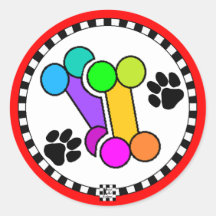 Kleurrijke Hondenpoten en Botten