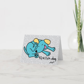 Kleurrijke HondsJONGEN Kaart