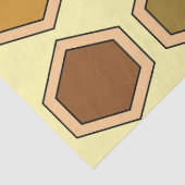 Kleurrijke Honeycomb Verjaardag Tissuepapier (Detail)