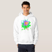 Kleurrijke hoodie (Voorkant volledig)