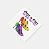 Kleurrijke hoogvlakken servet (Hoek)