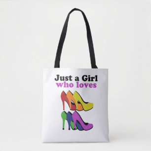 Kleurrijke hoogvlakken tote bag