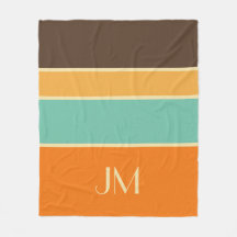 Kleurrijke horizontale retro stijllijnen