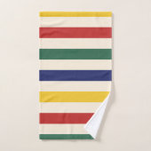 Kleurrijke horizontale strepen bad handdoek (Handdoek)