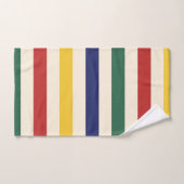 Kleurrijke horizontale strepen bad handdoek (Handdoek)