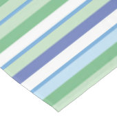 Kleurrijke horizontale strepen tafelkleed (Gekanteld)