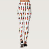 Kleurrijke hot-plpers - Aangepast Leggings (Achterkant)
