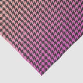 Kleurrijke Houndstooth- Roze tot Gele Gradient- Tissuepapier (Detail)
