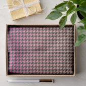 Kleurrijke Houndstooth- Roze tot Gele Gradient- Tissuepapier (Geschenk)