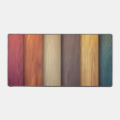 Kleurrijke houten bureaumat (Voorkant)