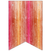 kleurrijke houten wand vlaggetjes (Eerste vlag)