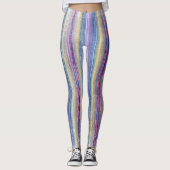 kleurrijke houtgeschenken leggings (Voorkant)