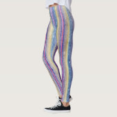 kleurrijke houtgeschenken leggings (Links)