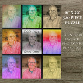 Kleurrijke huisdier foto puzzel