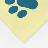 Kleurrijke huisdierendekens fleece deken (Hoek)