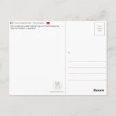 Kleurrijke Huizen in Longyearbyen, Svalbard Ansich Briefkaart (Achterkant)