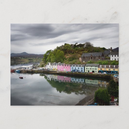 Kleurrijke huizen in Portree, Skye Briefkaart (Voorkant)