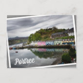 Kleurrijke huizen in Portree, Skye Briefkaart (Voorkant)