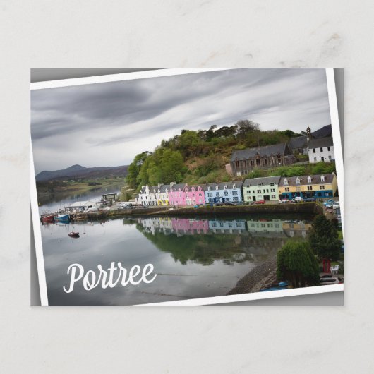 Kleurrijke huizen in Portree, Skye Briefkaart (Voorkant)