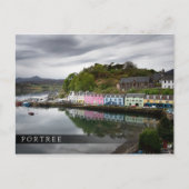 Kleurrijke huizen in Portree, Skye Briefkaart (Voorkant)