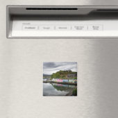 Kleurrijke huizen in Portree, Skye Magneet (Insitu (Vaatwasser))