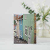 Kleurrijke huizen, Lyme Regis, Dorset, Engeland Briefkaart (Staand voorkant)