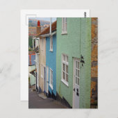 Kleurrijke huizen, Lyme Regis, Dorset, Engeland Briefkaart (Voorkant / Achterkant)