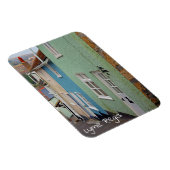 Kleurrijke huizen, Lyme Regis, Dorset, Engeland Magneet (Rechterzijde)