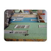 Kleurrijke huizen, Lyme Regis, Dorset, Engeland Magneet (Horizontaal)