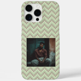 Kleurrijke huwelijkscadeaus voor hem geometrische  iPhone 16 pro max hoesje