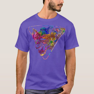 Kleurrijke Hyena 10 T-shirt