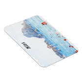 Kleurrijke Ibiza Beach Travel Souvenir Magneet (Rechterzijde)