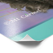 Kleurrijke Ierse Wolfhound Kunstwerk Fotoprint Foto Afdruk (Hoek)