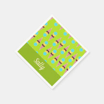 Kleurrijke ijsjes op groen