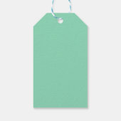 Kleurrijke ijslolly dank u kaart cadeaulabel (Achterkant)