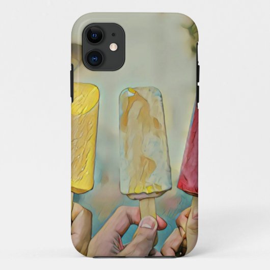 Kleurrijke ijspapillen Case-Mate iPhone case (Achterkant)
