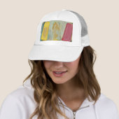 Kleurrijke ijspapillen trucker pet (In situ)