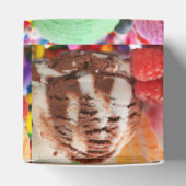 kleurrijke ijsschelpen bedankdoosjes (Bovenkant)