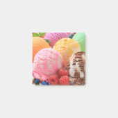 kleurrijke ijsschelpen post-it® notes (Voorkant)