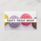 Kleurrijke IJsscheppen Visitekaartje (Voorkant)